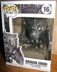 Funko POP! NUEVO EN CAJA Juego de Tronos Iron Aniversario DROGON HIERRO #16 - Imagen 1 de 9