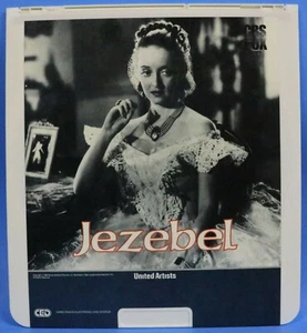 CED VIDEODISC JEZEBEL Bette Davis Henry Fonda George Brent Donald Crisp 1938 B&W - Picture 1 of 3