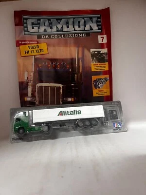 VOLVO FH 12 XL70 1:87 USCITA 7 ( Alitalia) CAMION DA COLLEZIONE ITALERI - Immagine 1 di 2