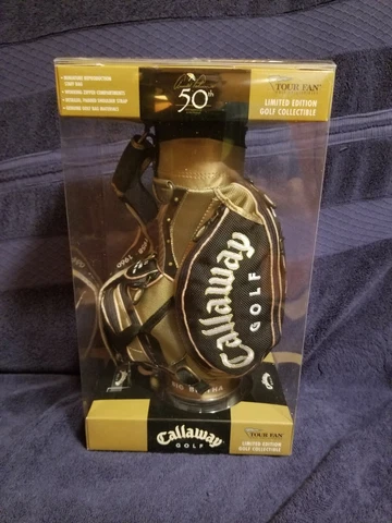 NEW Callaway “Arnold Palmer” Limited Edition Miniature Golf Bag 50th Appearance Cover