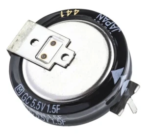EECS5R5H155 PANASONIC SG GOLD ELEC 1.5F 5.5V HORIZONZ - Imagen 1 de 1