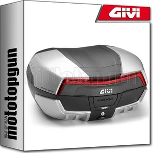 GIVI V58N TOP CASE + REAR RACK MAXIA 5 YAMAHA FZ1 1000 2012 12 2013 13 2014 14 - Picture 1 of 3