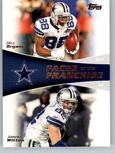 2011 Topps Faces of the Franchise #FF-BW Dez Bryant& Jason Witten - Cowboys