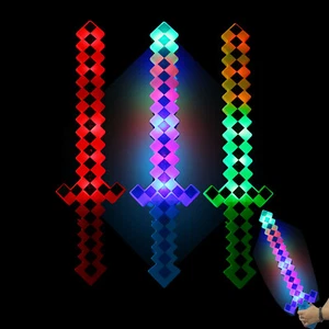 Luces intermitentes y activadas por movimiento con espada Diamond Pixel XL juguete niños juegos míos - Imagen 1 de 10