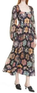 NEW, LA LIGNE Square Neck Long Sleeve Dress Size L #D7512 - Picture 1 of 13