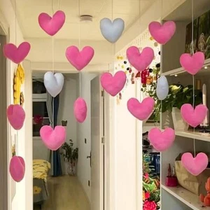 Door Curtain Ornaments Door Hanging Curtain Home Decor Love Hearts Pendant - Picture 1 of 21
