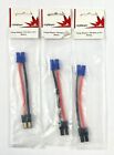 Dynamite Charge Adapter TRA Male to EC3 Battery Set of 3