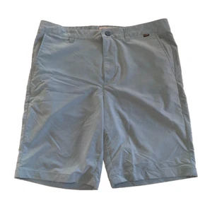 Travis Mathew Shorts Uomo 36 Blu Golf Performance Traspirante Elasticizzato - Foto 1 di 6