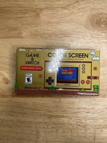 Nintendo Game and Watch: Super Mario Bros Handheld Console Brand New - Sealed