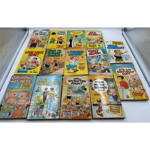 14-Family Circus Paperback Books by Bil Keane, 1970's-1980's - Foto 1 di 6