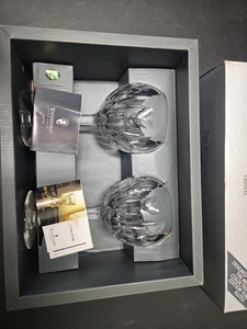 Copas Waterford Crystal Millennium Toasting LOVE patrón corazón  - Imagen 1 de 4