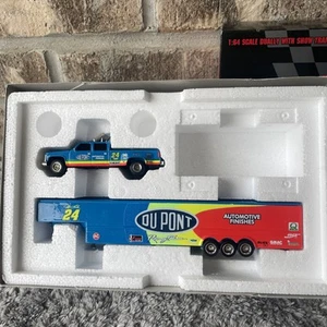 Jeff Gordon #24 DuPont 1995 1/64 Diecast Dually with trailer READ* - Picture 1 of 9