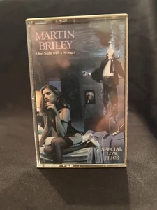 1983 Martin Briley One Night With A Stranger Cassette - Picture 1 of 7
