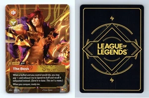 The Boss #269/298 Riftbound League Of Legends Origins 2025 Rare Holo TCG - Picture 1 of 1