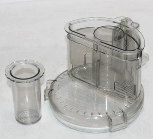 Cuisinart DLC2007N Küchenmaschine Teile Schüssel Deckel + Drückerhülse - Bild 1 von 8