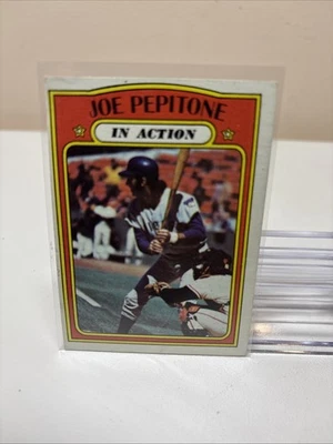 1972 Topps - En acción Joe Pepitone #304 Ex+ Foto 1 de 2
