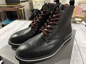 Stivali da golf uomo G/Fore nuovi taglia 10,5 alare Gallivanter scarpe nere. - Foto 1 di 10