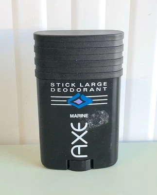 SUPER RARE LUCHS / AXE MARINE SEALED ROLL ON DEODORANT STICK ELIDA GIBBS VINTAGE - Bild 1 von 4