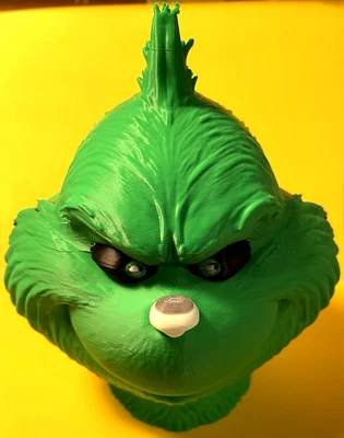 Soporte de jabón de manos Grinch impreso en 3D baño y cuerpo funciona 8x6x6 decoración de Navidad Foto 1 de 4