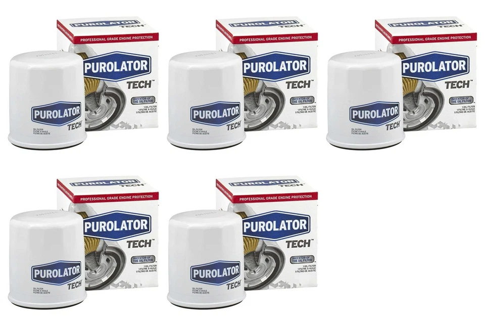 Filtro de aceite de motor Purolator TECH 5 piezas para Lexus RX400h 2006 3,3 L 3300CC 4X3HC Foto 1 de 1
