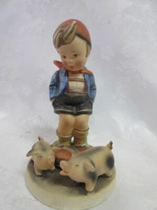 Hummel FARM BOY  #66 Figurine, 5.75" T, Full Bee, Near Mint - Bild 1 von 9