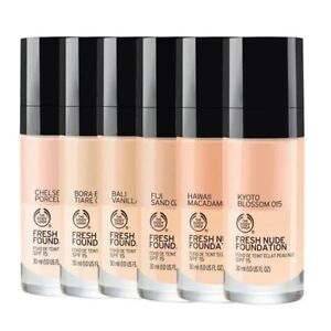 The Body Shop | FRESH NUDE FOUNDATION Enriched With Rose Water & Aloe Vera 30ml