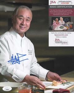 Chef Nobu Matsuhisa Signed 8x10 Photo w/ JSA COA #AT63288 - Picture 1 of 2