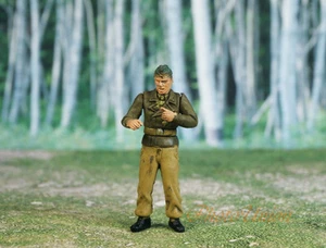 Figura de soldado 1:32 Segunda Guerra Mundial comandante de cañón de artillería estadounidense pintada modelo B - Imagen 1 de 2