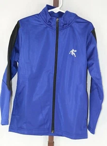 AND1 Boys  Blue Zip Front Activewear Lightweight Nylon Jacket Size XS 4/5 NEW - Picture 1 of 3