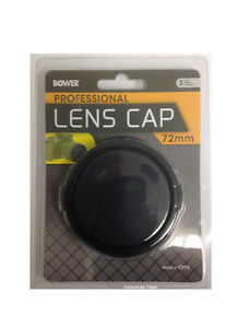 Bower 72mm Snap On Lens Cap for Canon, Sigma Lenses  
