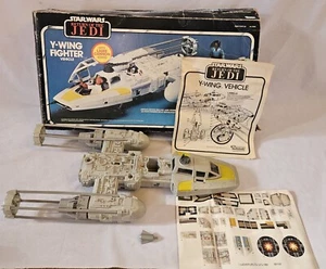 Vintage Kenner Star Wars Return of the Jedi Y-WING Fighter Vehicle W Box 1983 - Picture 1 of 22