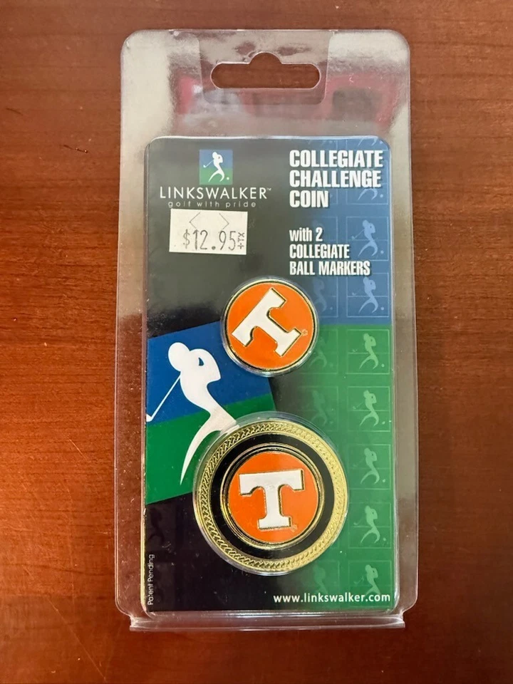 Linkswalker Golf Tennessee Volunteers Challenge Coin w/ 2 Ball Markers New - image 1 of 1