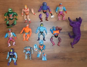 MOTU, He-Man figures lot vintage masters of the universe set Mattel parts - Picture 1 of 10