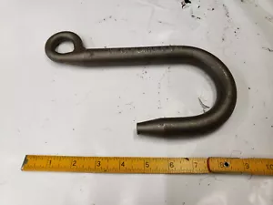 LMHE JC8601 2000 libbre Sollevamento fonderia acciaio J-Hook 7/8"." x 8-1/2" MADE IN USA - Foto 1 di 10
