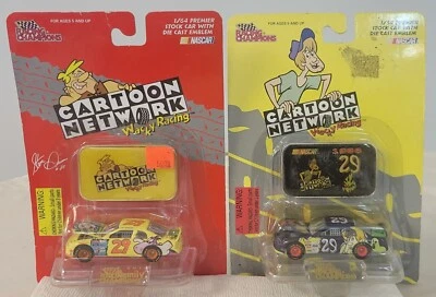 1996 1:64 Racing Champions #29 Cartoon Network Chevys Lot of 2 - Image 1 of 4
