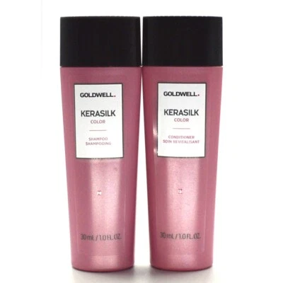 Goldwell Kerasilk Color Travel Size Shampoo & Conditioner 1 oz. - Image 1 of 2