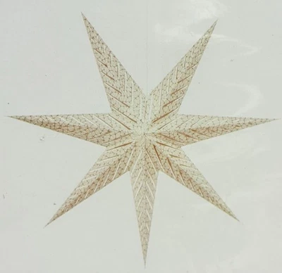 NUEVO - GRANDE! Lámpara colgante estrella Ikea STRALA 2014 39 pulgadas blanca/gris 103,108,51 Foto 1 de 4