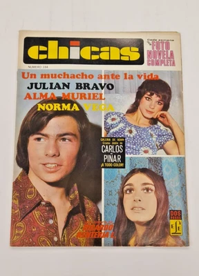 CHICAS No.184 DECEMBER 1971 JULIAN BRAVO / ALMA MURIEL / NORMA VEGA - Image 1 of 4