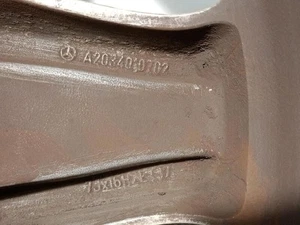 A2034010702 llanta para MERCEDES-BENZ CLASE C (W203) 270 CDI (203.016) - Imagen 1 de 2