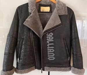 Galliano Aviator shearling Jacket - Picture 1 of 9