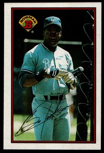1989 Bowman Bo Jackson #126 Kansas City Royals Vintage Baseballkarte - Bild 1 von 2