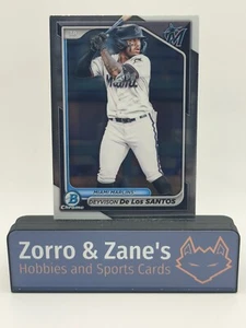 DEYVISON De Los SANTOS 2024 Bowman Draft - Chrome #BDC-134 MARLINS - Picture 1 of 2