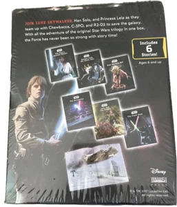 Star Wars TRILOGIE Bibliothek Set 6 Geschichtenbücher aus Original Star Wars VERSIEGELT NEU IM KARTON - Bild 1 von 6