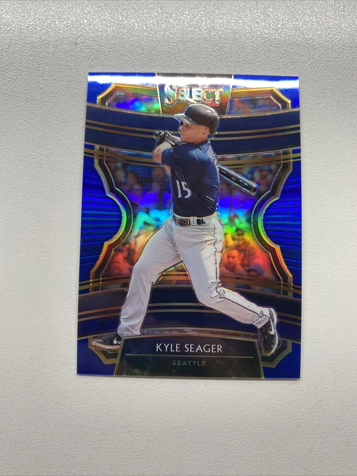 2020 Panini Select Baseball Blue Prizm /149 Kyle Seager 44 Seattle Mariners - Image 1 of 2