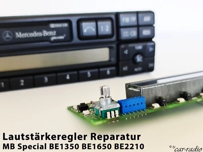 Reparatur Lautstärkeregler Drehregler Poti Mercedes Special BE1350 BE1650 BE2210 - Bild 1 von 3