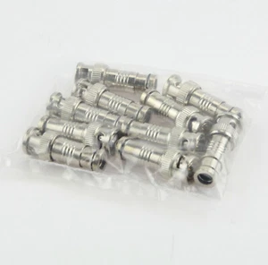 InstallerCCTV BNC Compression Connectors for CCTV Security Camera, Pack of 10 - Picture 1 of 5