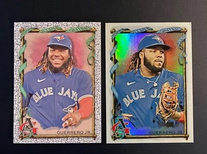 2023 Topps Allen & Ginter filigrana plateada SP Vladimir Guerrero Jr + Hot Box Jays - Imagen 1 de 1