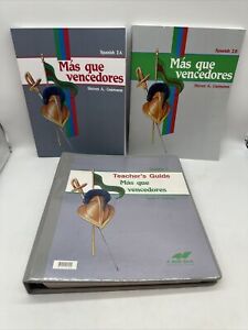 Abeka Spanish 2 Más que Vencedores Set- Student Text A/B & Teacher Guide