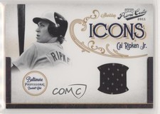 2011 Playoff Prime Cuts Icons Materials /99 Cal Ripken Jr #5 HOF