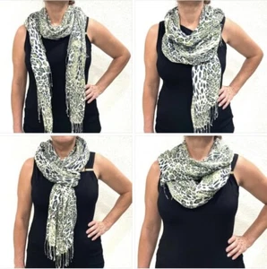 Bufanda con estampado de animales para mujer THE LIMITED, - Imagen 1 de 8